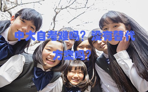 中大自考难吗？没有替代方案吗？